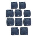 Kit 10 Porta Copo Azul Royal Onibus Comil Azul Royal