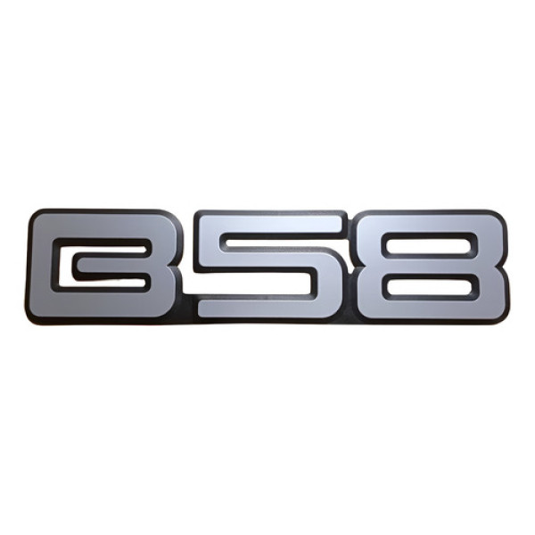Emblema B58 - 8133602 Preto E Prata