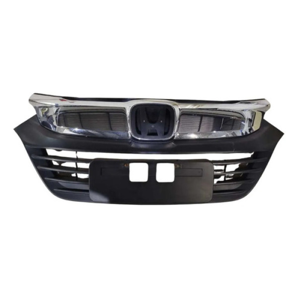 Grade Moldura Cromada Honda Hrv 15/21 71122t7tm00 C/detalhe Preto Ambos Lados