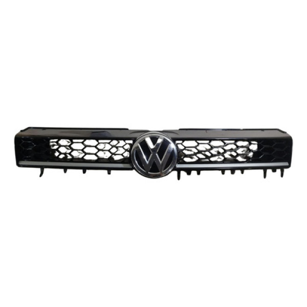 Grade Frontal Superior Parachoque Crossfox 15/19 5z0853653n Preto Fosco
