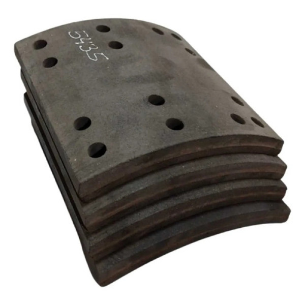 Jogo Lona Freio Ford Terceiro Eixo L-224 Lonaflex Fras-le