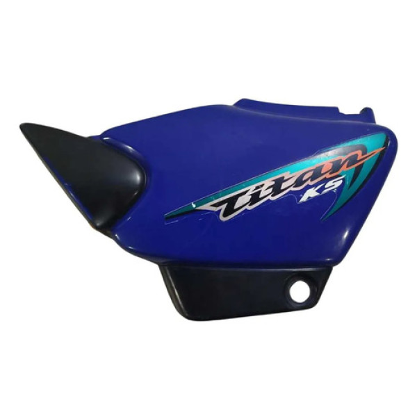 Tampa Lateral Esquerda Titan 125 Ks 83640-kgaa-9000 Azul