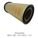 Filtro Ar Trator Ford Xanfil Xl 2090 