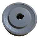  Polia Ferro Fundido Mademil A100 2 Canais C/chaveta