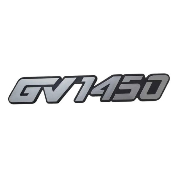 Emblema Letreiro Gv1450 G5 Marcopolo 38,5x6,5cm Preto Preto