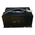 Conversor Voltagem Cs 161 Converte 24v Para 12v 6a  Preto