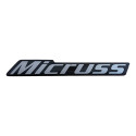 Adesivo Onibus Busscar Micruss Prata E Preto