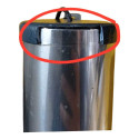 Porta Copos Descartável Suporte Inox Café  Inox