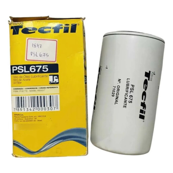 Filtro De Oleo Tecfil Retro 296-296.4 Gm14000 F11000 Psl675
