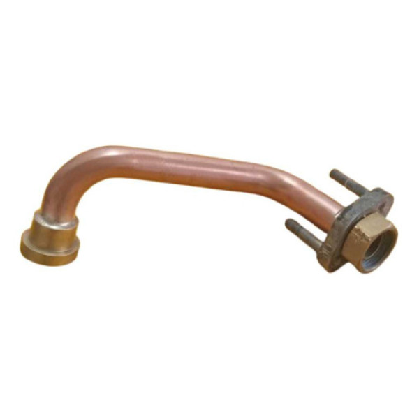 Tubo Cobre C/ Flange Saida Compressor Ar