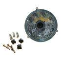 Farol Bloco Ot. 145 Mm  Lente Lisa Com Vigia Ambos Lados