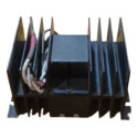 Conversor Voltagem Cs 160 Converte 24v Para 12v 3a  Preto