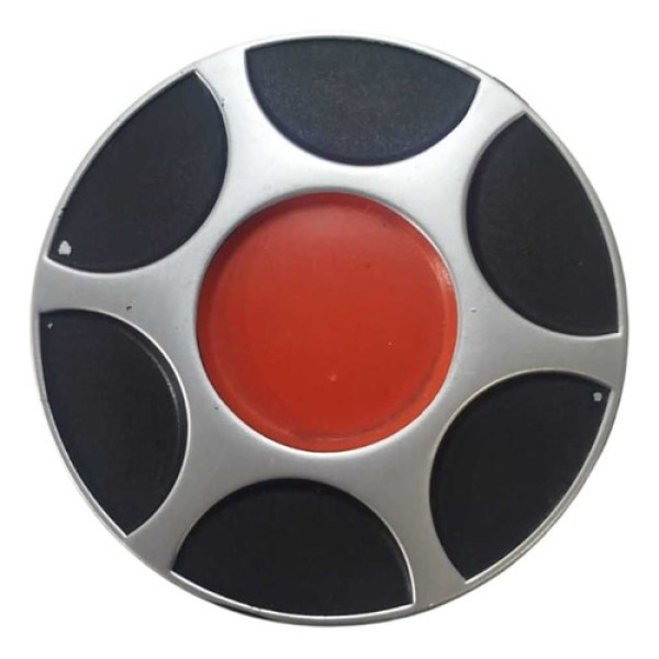 Emblema Simbolo Marcopolo 9cm Preto/vermelho