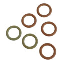  Kit 6 Anéis Vedação Sistema Hidraulico Case 128483a1