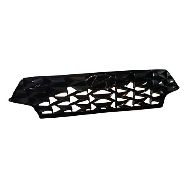 Grade Frontal Creta N-line 2022 A 2024 - 86351-bx300 Preta Brilhante
