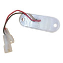 Lanterna Delimitadora Vermelha Led  24v