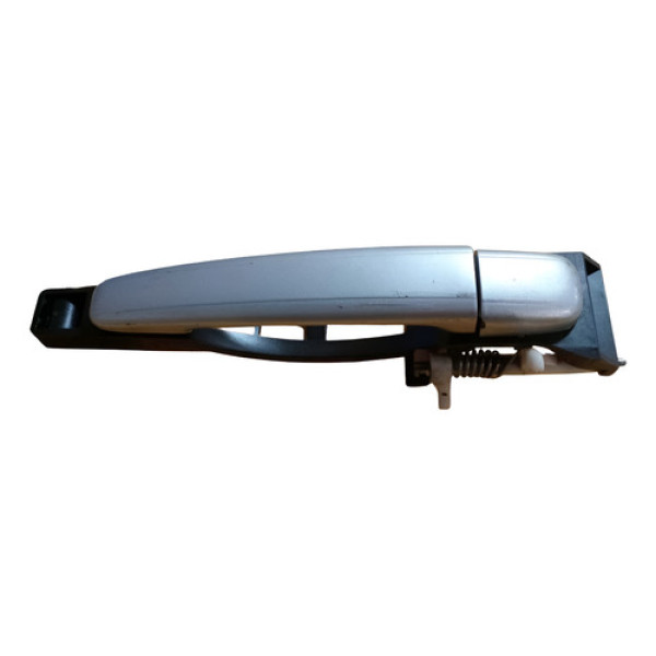 Maçaneta Externa Dianteira Ld Peugeot 307 2005 9657619480 Prata Dianteira