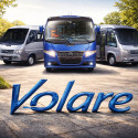 Adesivo Letreiro Onibus Volare Azul Diversos Azul