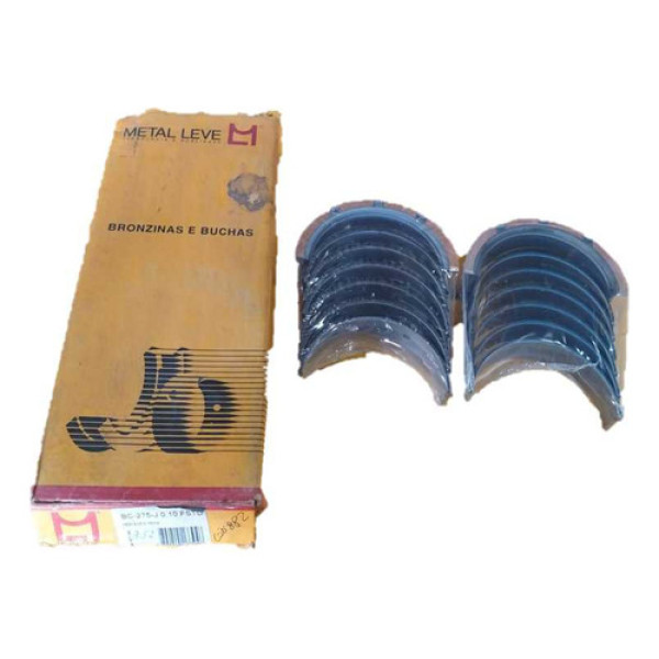 Jogo Bronzina Mancal Centro Virab 0,10 Om366a Bc275-j