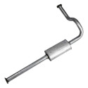 Silencioso Interme.pick-up Motor 14b Toyota Bandeirante