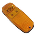 Lanterna Lateral Direcional 3 Leds 24v Marcopolo G7 Ambar Âmbar