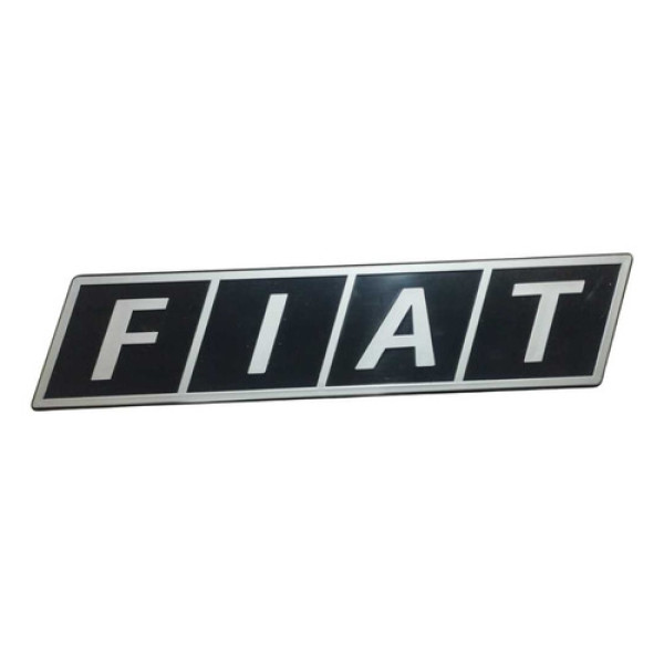 Emblema Logo Fiat Preto