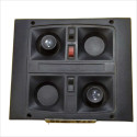 Conjunto Porta Foco  Luzes E Teclas Onibus Buscar  Cor Preto