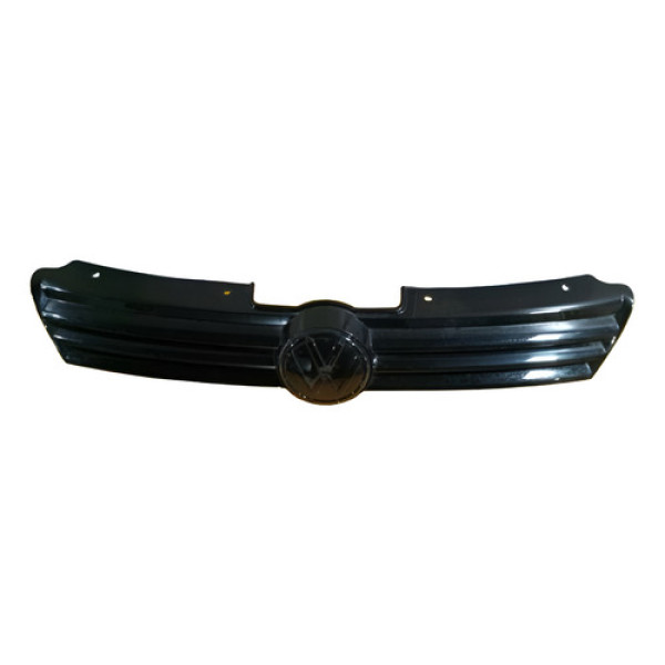Grade Dianteira Vw Gol G6 Black Piano S/emblema - 5u0853653a Preto Fosco