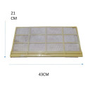 Filtro Ar Cond 13801115 18000 - 60000 Teto Carrier Springer