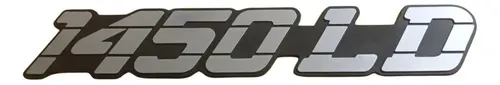Emblema Marcopolo Paradiso 1450 Ld  Novo  Prata E Preto