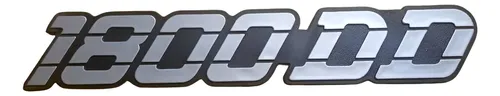 Emblema 1800 Dd Marcopolo Paradiso  Prata Prata