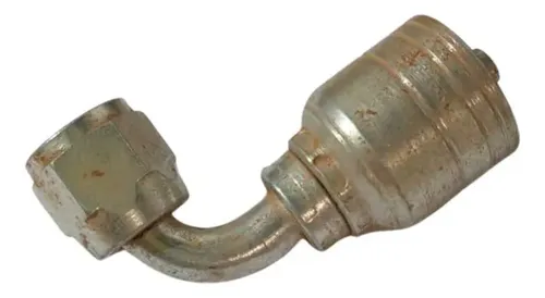 Conexão Mangueira Hidráulica Fêmea 90º 11,5 Por 18,5 Mm