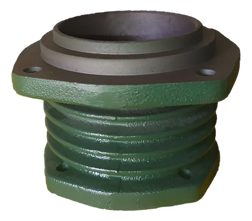 Camisa Compressor Ar Mercedes Benz Om352 77mm 4 Furos