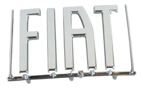Sigla/emblema Fiat Nova Strada Dianteira - 100260230 Cromado