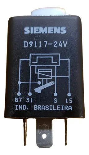 Rele Temporizador D9117-24v Para-brisa Mbb Onibus O370/o371