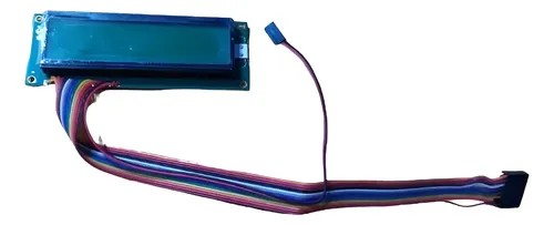Display Lcd 12x4 - Tela Verde Agm-1602-207 