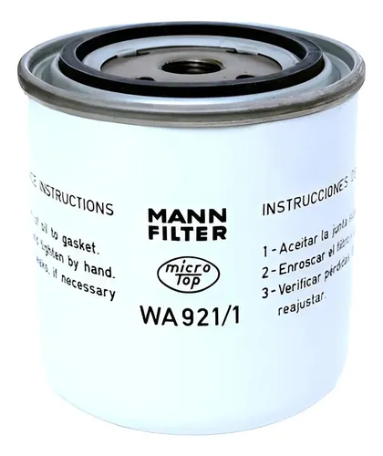 Filtro Para Agua Refrigeracao Mann Filter Wa921/1 Branco