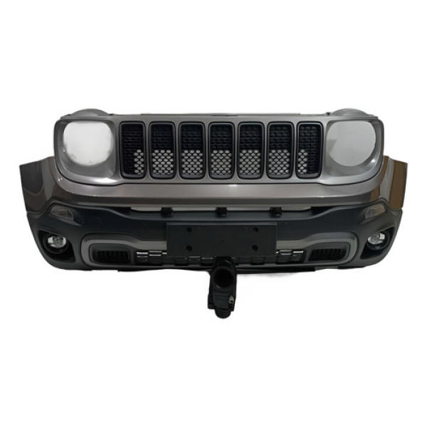 Parachoque Dianteiro Jeep Renegade Flex 2020 2021 Milha Led