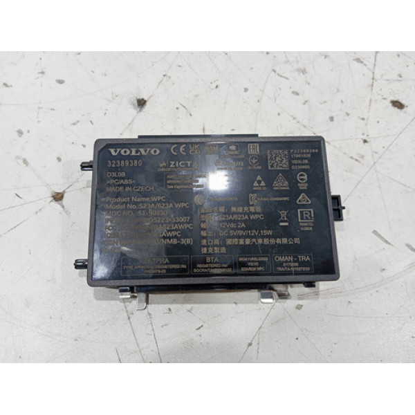 Módulo Carregador  Indução Volvo C40 2021 2023   32389380