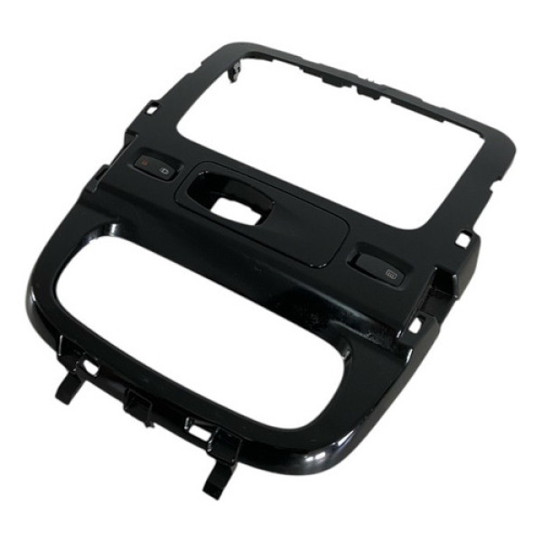 Moldura Central Painel Renault Duster 2013/2014 Cx334 Mw Preto Listras