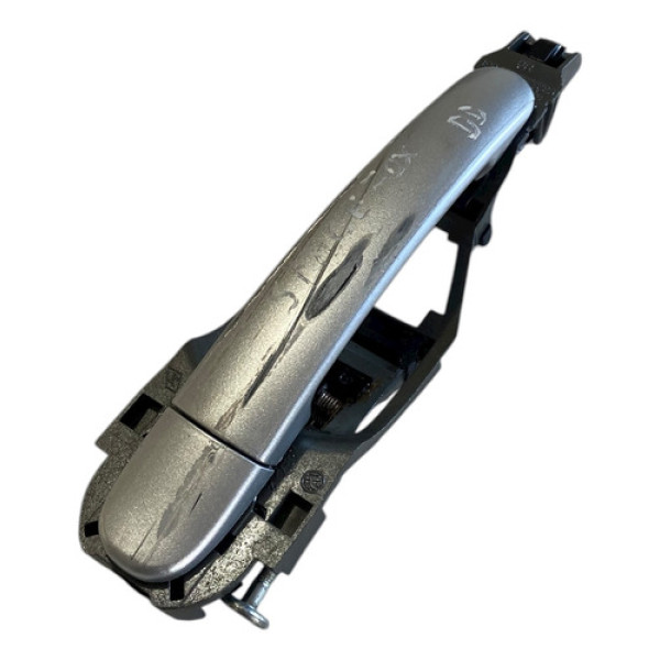 Maçaneta Externa Diant Direita Vw Spacefox 2009 Cx462 Prateado Dianteira