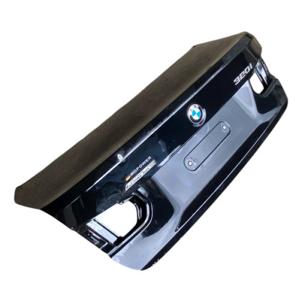 Tampa Traseira Bmw 320i 2013 2014 2015 2016 2017 Mw Preto