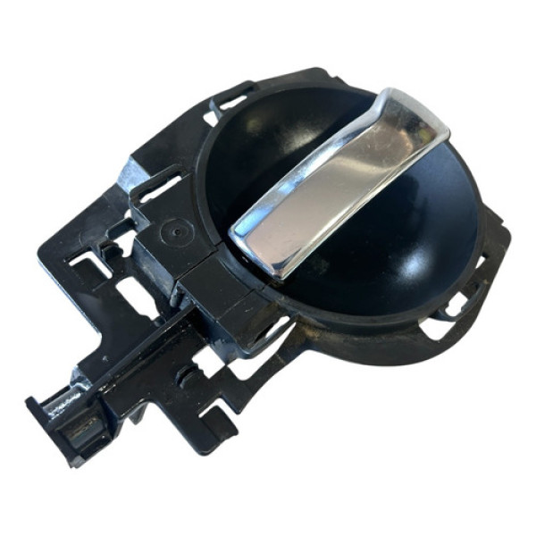 Maçaneta Dianteira Esquerda Citroen C3 2006 A 2012 Cx463m Preto Dianteira