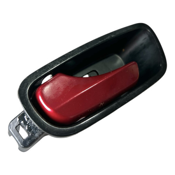 Maçaneta Traseira Esquerda Fiat Uno Vivace 2010/2014 Cx457m Vermelho Traseira