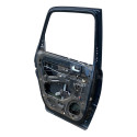 Porta Traseira Esquerda Chevrolet Meriva 2002/2012 Mw Traseira Esquerdo Preto
