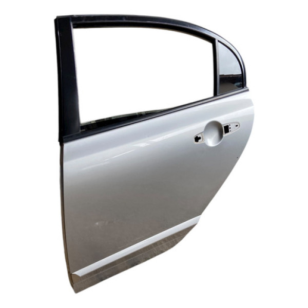 Porta Traseira Esquerda Honda New Civic 2007/2011 Mw Traseir Traseira Esquerdo Prateado