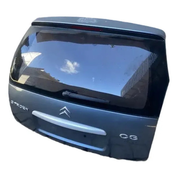 Tampa Traseira C3 2003 2004 A 2012 Cinza