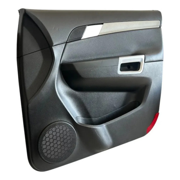 Forro De Porta Dianteiro Direito Chevrolet Captiva 2012 M Preto