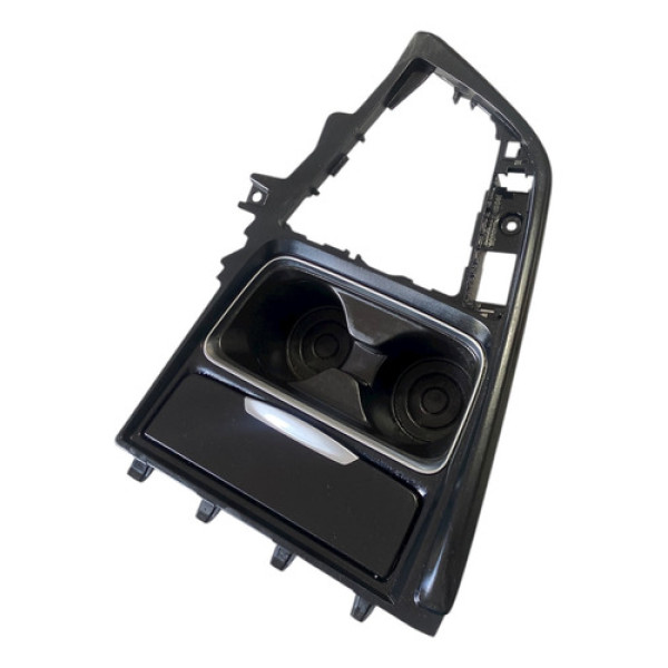 Porta Copos Console Central Bmw 320i 2014/2015 Cx448 Mw Preto