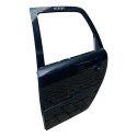 Porta Traseira Esquerda Chevrolet Meriva 2002/2012 Mw Traseira Esquerdo Preto